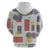 Vintage Lapita Zip Hoodie Iconic Double Face Pattern