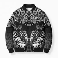 Custom New Zealand Fishing Bomber Puffer Jacket Aotearoa Maori Koru - Polynesian Pride