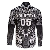 Custom New Zealand Fishing Family Matching Mermaid Dress and Hawaiian Shirt Aotearoa Maori Koru - Polynesian Pride