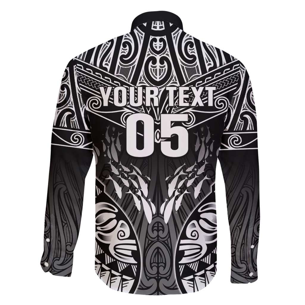 Custom New Zealand Fishing Family Matching Tank Maxi Dress and Hawaiian Shirt Aotearoa Maori Koru - Polynesian Pride