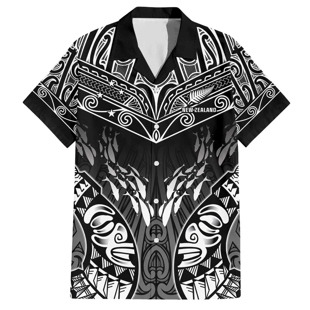 Custom New Zealand Fishing Hawaiian Shirt Aotearoa Maori Koru - Polynesian Pride