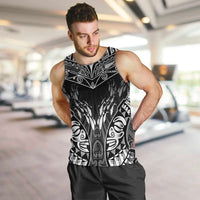 Custom New Zealand Fishing Men Tank Top Aotearoa Maori Koru - Polynesian Pride
