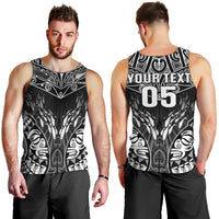 Custom New Zealand Fishing Men Tank Top Aotearoa Maori Koru - Polynesian Pride