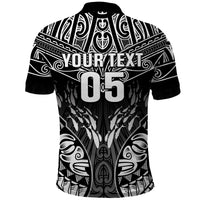 Custom New Zealand Fishing Polo Shirt Aotearoa Maori Koru - Polynesian Pride