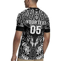 Custom New Zealand Fishing Rugby Jersey Aotearoa Maori Koru - Polynesian Pride