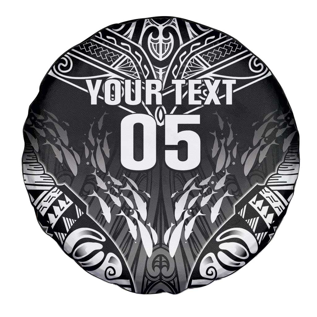 Custom New Zealand Fishing Spare Tire Cover Aotearoa Maori Koru - Polynesian Pride