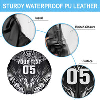 Custom New Zealand Fishing Spare Tire Cover Aotearoa Maori Koru - Polynesian Pride