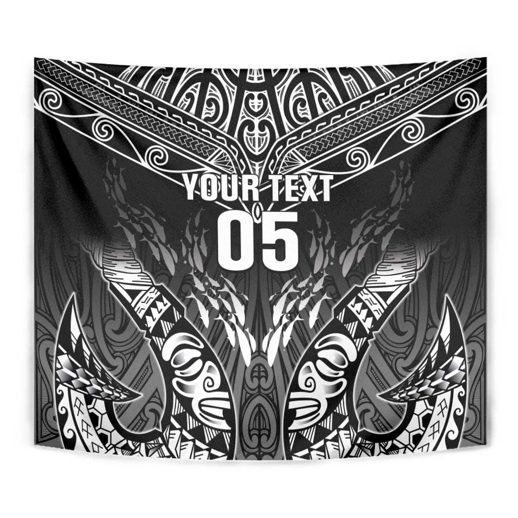 Custom New Zealand Fishing Tapestry Aotearoa Maori Koru - Polynesian Pride