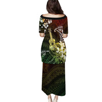 Hawaii Ukulele Puletasi Polynesian Pattern Mix Hibiscus Reggae Version LT05