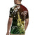 Hawaii Ukulele Rugby Jersey Polynesian Pattern Mix Hibiscus Reggae Version LT05