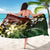 Hawaii Ukulele Sarong Polynesian Pattern Mix Hibiscus Reggae Version