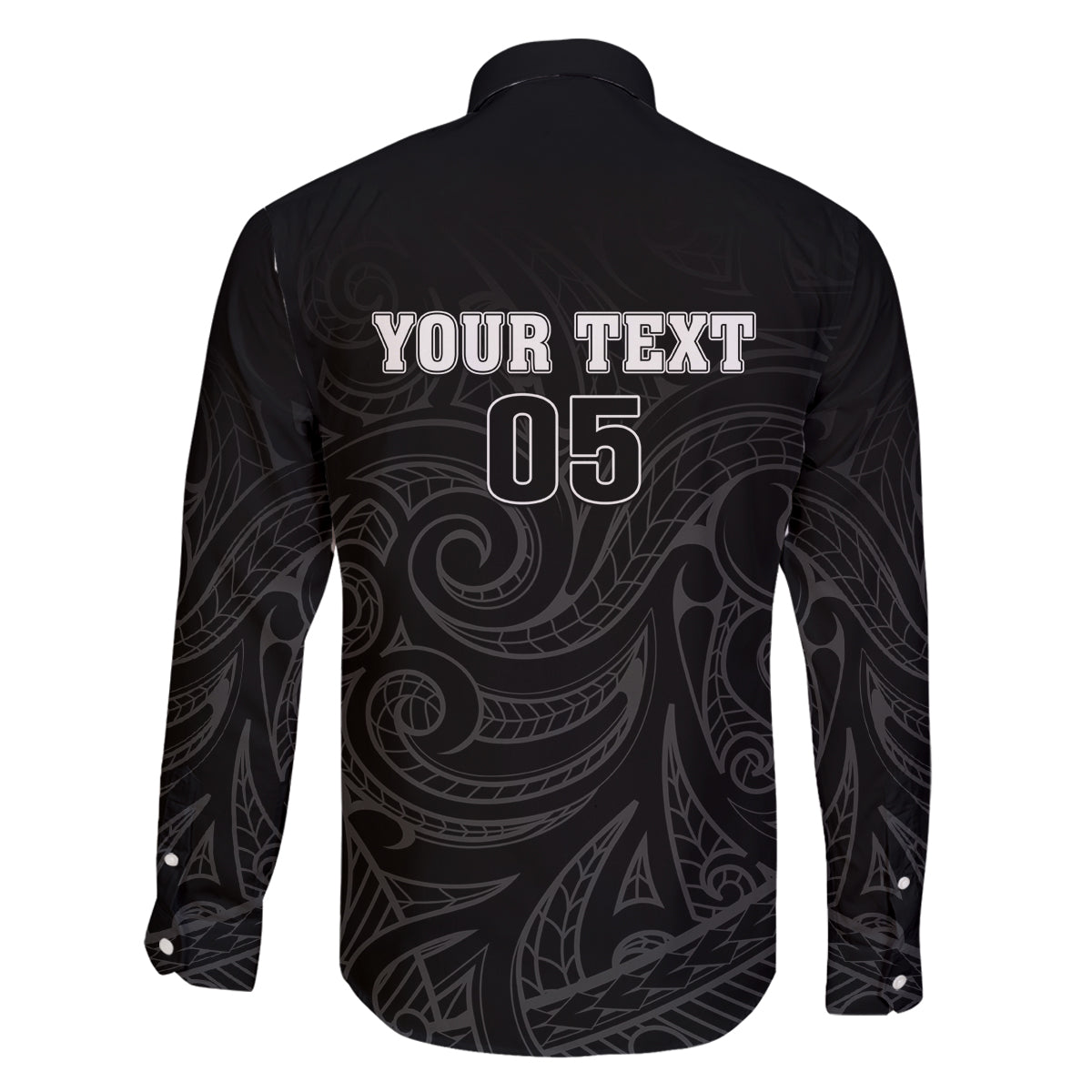 Custom New Zealand Marathon Family Matching Long Sleeve Bodycon Dress and Hawaiian Shirt Maori Style LT05 - Polynesian Pride