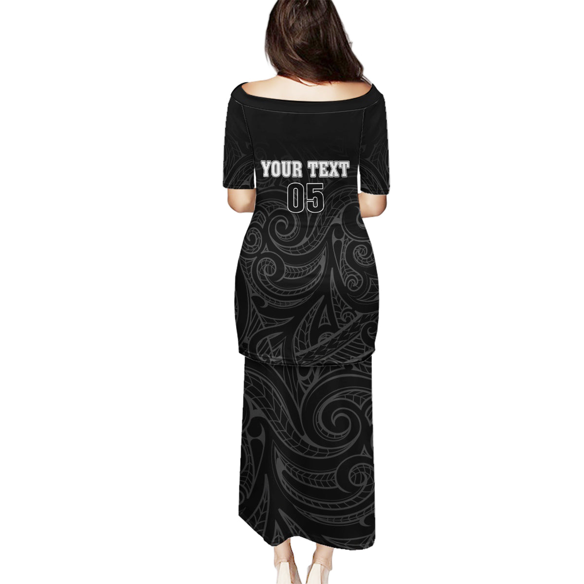 Custom New Zealand Marathon Family Matching Puletasi and Hawaiian Shirt Maori Style LT05 - Polynesian Pride
