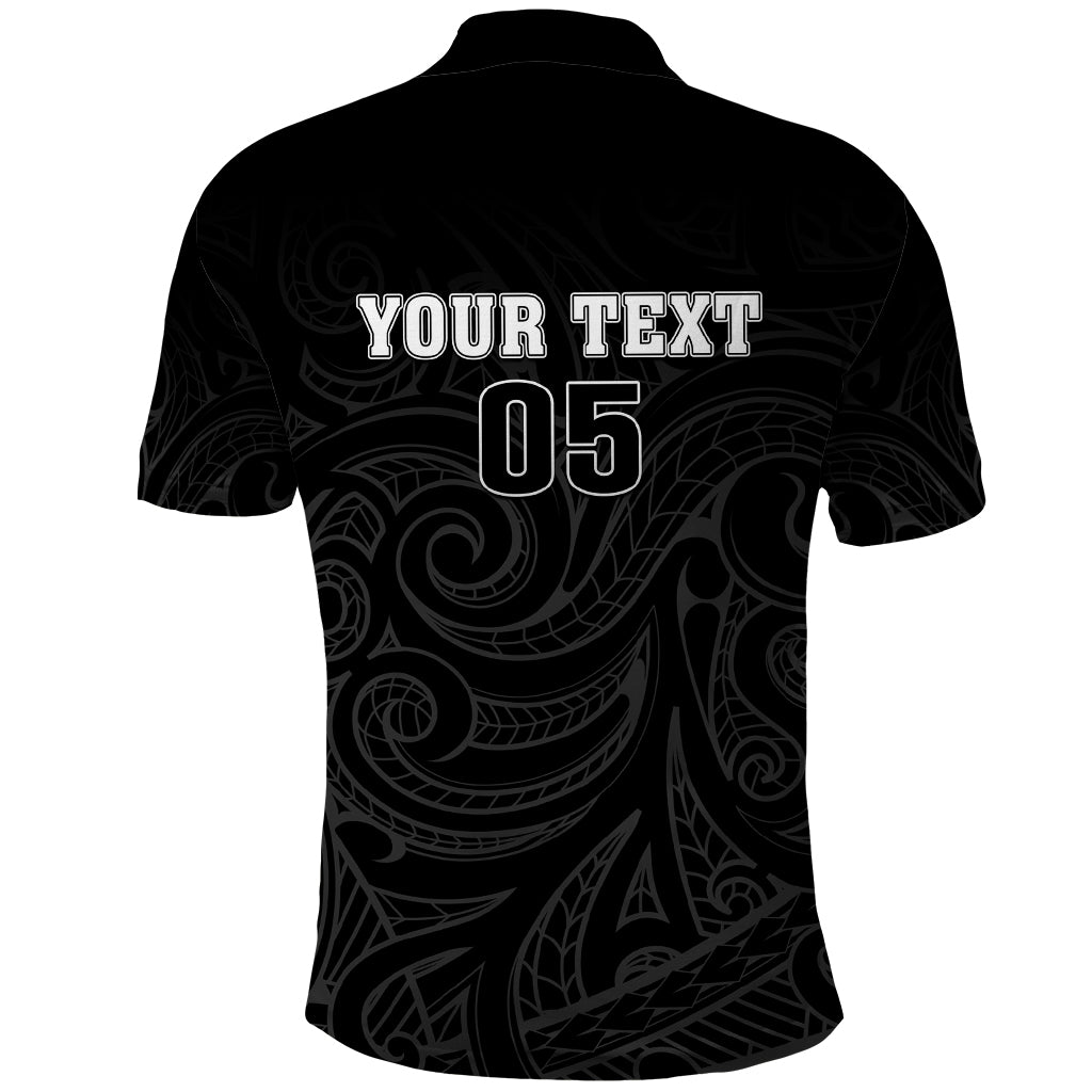 Custom New Zealand Marathon Polo Shirt Maori Style