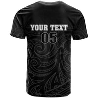 Custom New Zealand Marathon T Shirt Maori Style