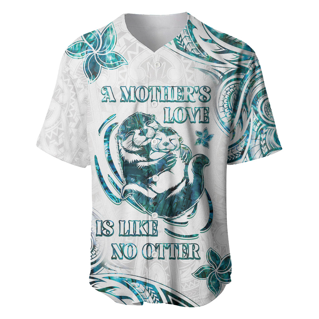 New Zealand Aotearoa Hari Ra Mama Baseball Jersey A Mother's Love Is Like No Otter