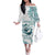 New Zealand Aotearoa Hari Ra Mama Family Matching Off The Shoulder Long Sleeve Dress and Hawaiian Shirt A Mother's Love Is Like No Otter