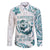 New Zealand Aotearoa Hari Ra Mama Family Matching Off Shoulder Short Dress and Hawaiian Shirt A Mother's Love Is Like No Otter