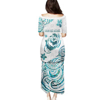 New Zealand Aotearoa Hari Ra Mama Family Matching Puletasi and Hawaiian Shirt A Mother's Love Is Like No Otter LT05 - Polynesian Pride