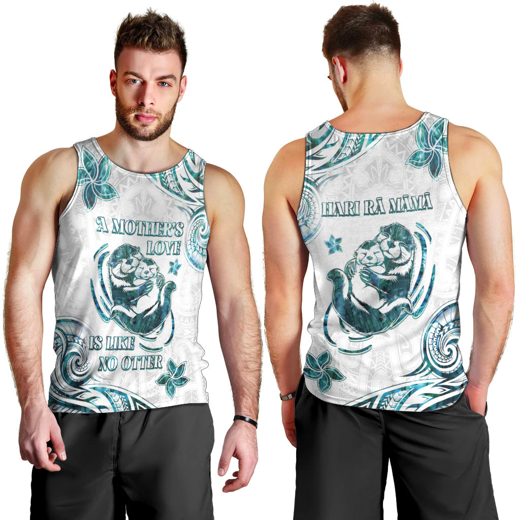 New Zealand Aotearoa Hari Ra Mama Men Tank Top A Mother's Love Is Like No Otter
