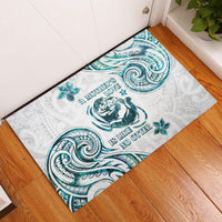New Zealand Aotearoa Hari Ra Mama Rubber Doormat A Mother's Love Is Like No Otter