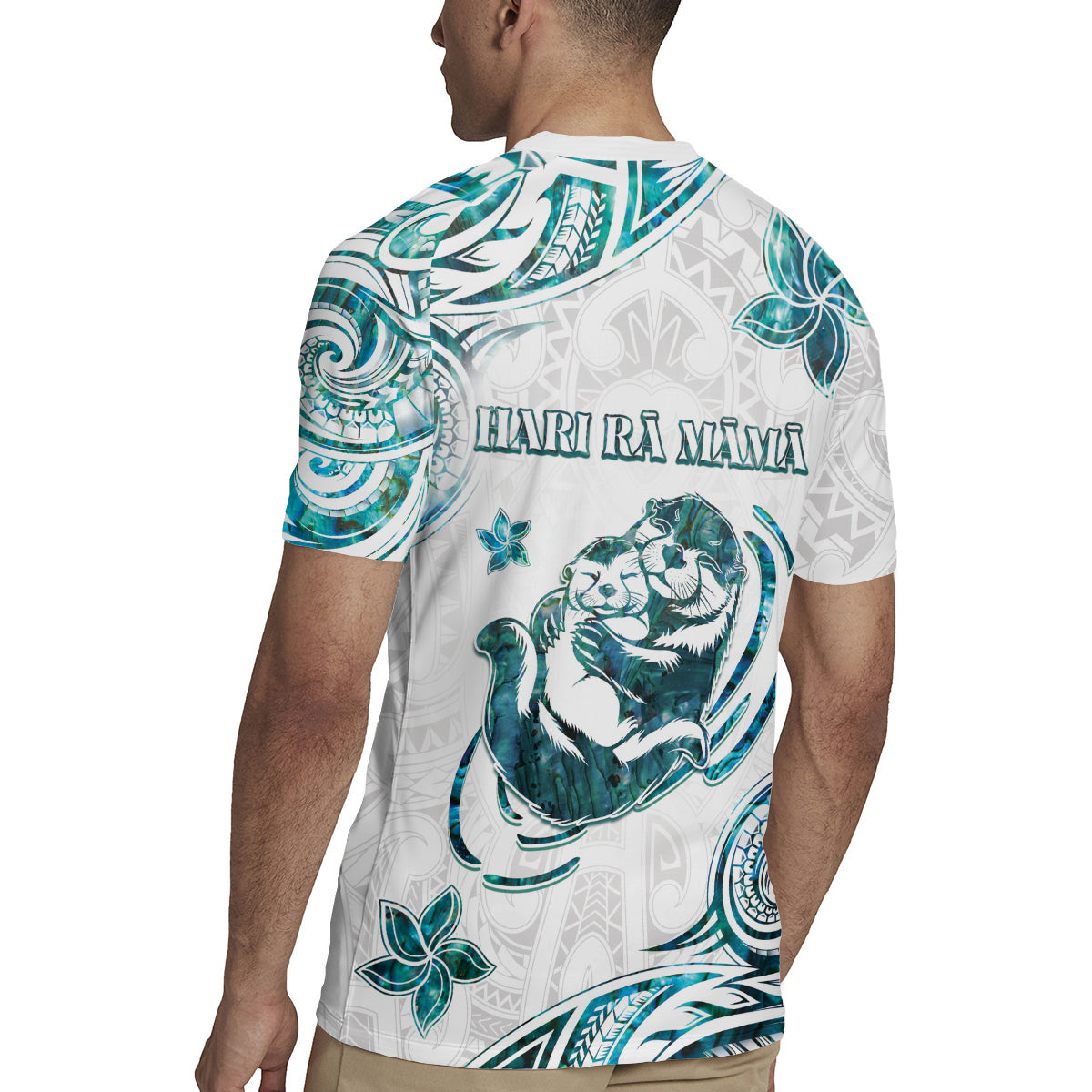 New Zealand Aotearoa Hari Ra Mama Rugby Jersey A Mother's Love Is Like No Otter