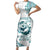 New Zealand Aotearoa Hari Ra Mama Short Sleeve Bodycon Dress A Mother's Love Is Like No Otter