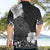 Hawaii Hibiscus With Black Polynesian Pattern Hawaiian Shirt