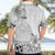 Hawaii Hibiscus With White Polynesian Pattern Hawaiian Shirt