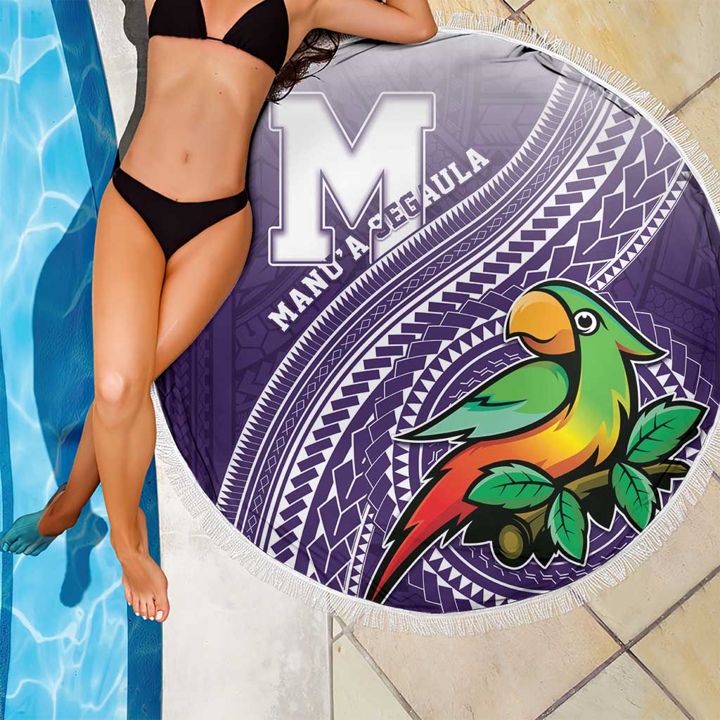 Manua High School Beach Blanket Polynesian Tribal Pattern