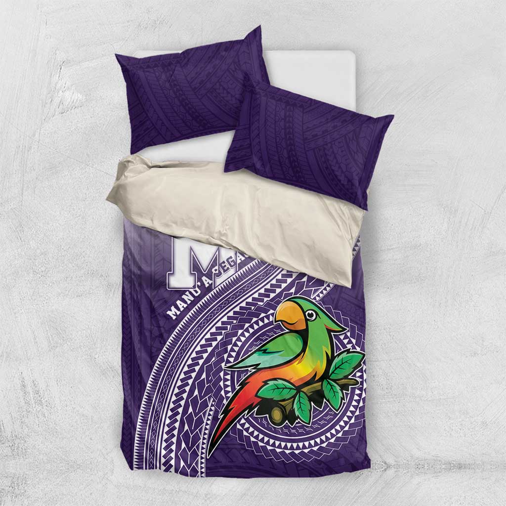 Manua High School Bedding Set Polynesian Tribal Pattern