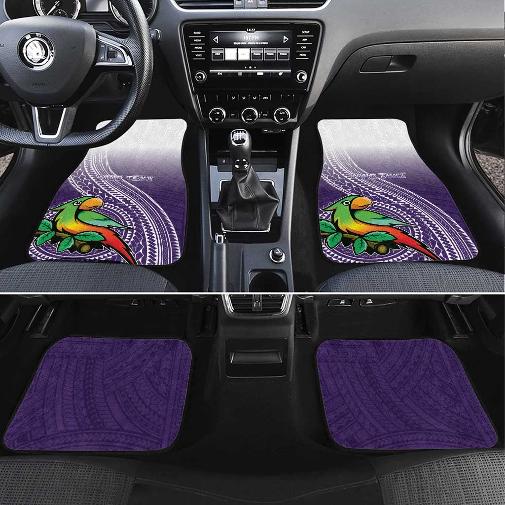 Manua High School Car Mats Polynesian Tribal Pattern