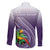 Personalized Manua High School Family Matching Long Sleeve Bodycon Dress and Hawaiian Shirt Polynesian Tribal Pattern
