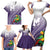 Personalized Manua High School Family Matching Short Sleeve Bodycon Dress and Hawaiian Shirt Polynesian Tribal Pattern