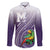 Personalized Manua High School Family Matching Short Sleeve Bodycon Dress and Hawaiian Shirt Polynesian Tribal Pattern