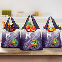 Manua High School Grocery Bag Polynesian Tribal Pattern