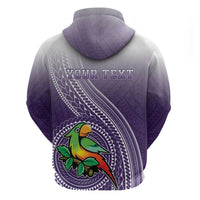 Personalized Manua High School Hoodie Polynesian Tribal Pattern