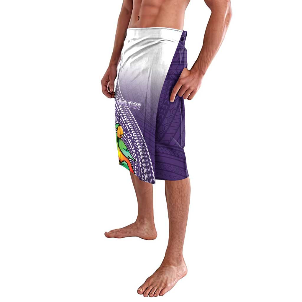 Personalized Manua High School Lavalava Polynesian Tribal Pattern