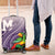 Manua High School Luggage Cover Polynesian Tribal Pattern