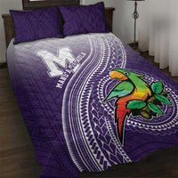 Manua High School Quilt Bed Set Polynesian Tribal Pattern
