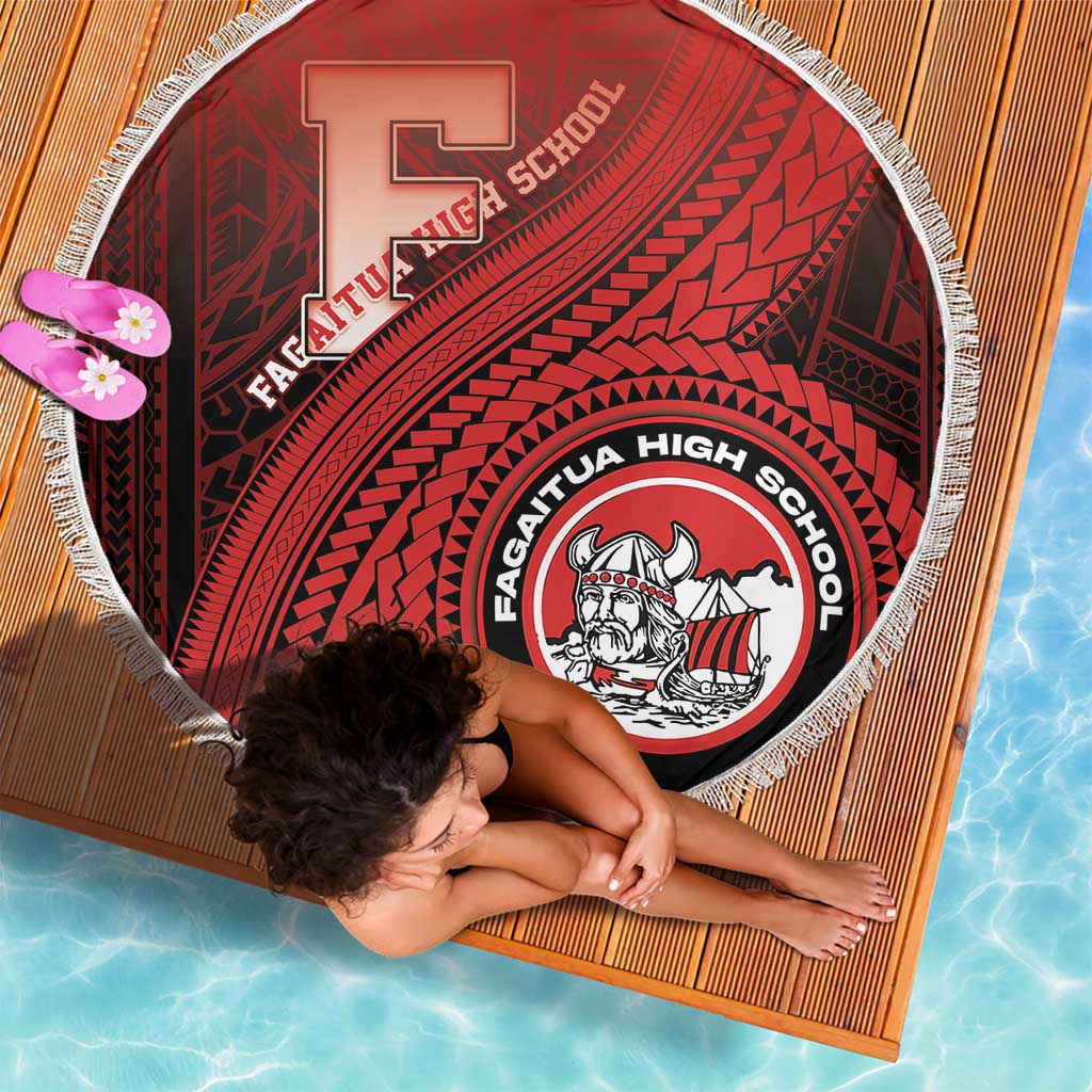 Fagaitua High School Beach Blanket Polynesian Tribal Pattern