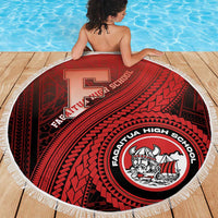 Fagaitua High School Beach Blanket Polynesian Tribal Pattern