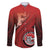 Personalized Fagaitua High School Family Matching Mermaid Dress and Hawaiian Shirt Polynesian Tribal Pattern