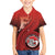 Personalized Fagaitua High School Family Matching Short Sleeve Bodycon Dress and Hawaiian Shirt Polynesian Tribal Pattern