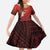 Personalized Fagaitua High School Family Matching Tank Maxi Dress and Hawaiian Shirt Polynesian Tribal Pattern