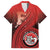 Personalized Fagaitua High School Family Matching Tank Maxi Dress and Hawaiian Shirt Polynesian Tribal Pattern