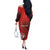 Personalized Fagaitua High School Off The Shoulder Long Sleeve Dress Polynesian Tribal Pattern