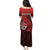 Personalized Fagaitua High School Puletasi Polynesian Tribal Pattern