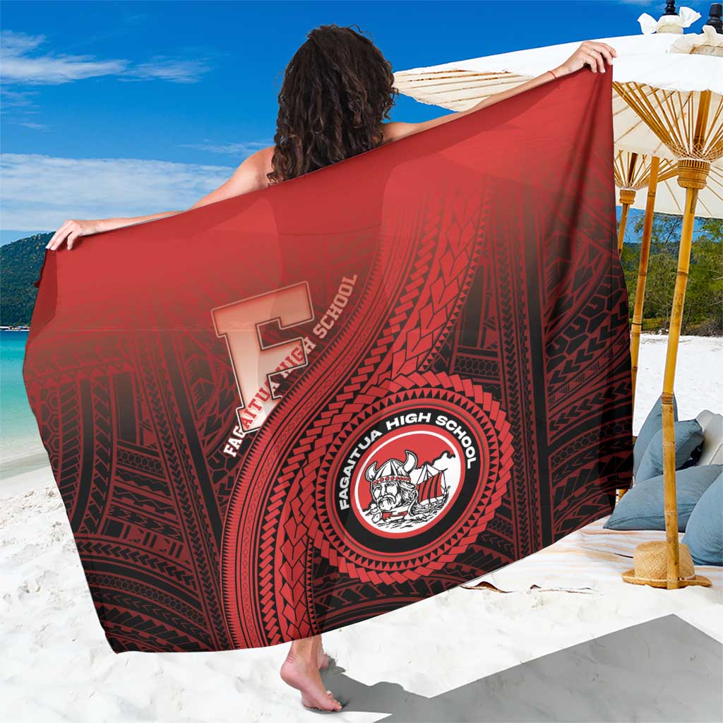 Fagaitua High School Sarong Polynesian Tribal Pattern