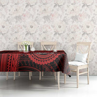 Fagaitua High School Tablecloth Polynesian Tribal Pattern